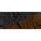 1 Yard Italian Charcoal Gray and Brown Cashmere Double Cloth Coating Solid Wool Fabric